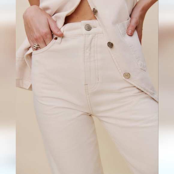 Reformation Wilder High Rise Wide Leg Jeans - Picture 2 of 12